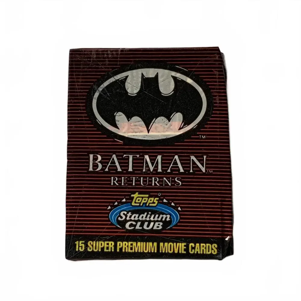 Batman‎ Returns Topps Stadium Club 15 Super Premium Movie Cards Pack
